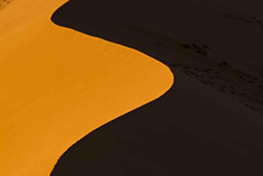 Sossusvlei dune shadow